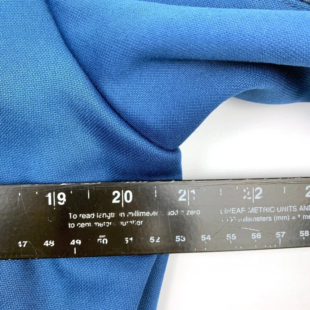 Hot Chocolate 15k/5k Jacket Hooded Full Zip Fleece Lined Mens L Teal Running Man